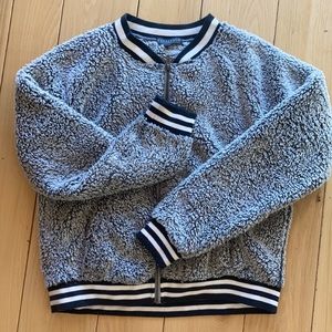 P.J. Salvage fluffy zip-up